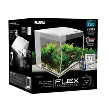 Fluval Flex Aquarium Kit – 34 L – Blanco
