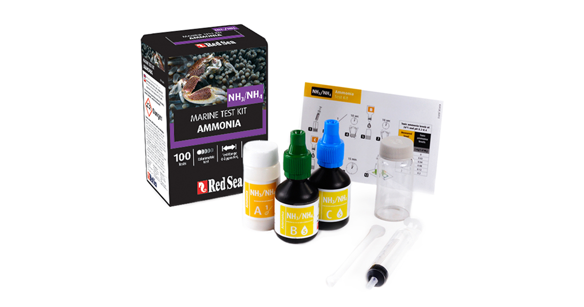 Red Sea Ammonia Test Kit (100 pruebas)