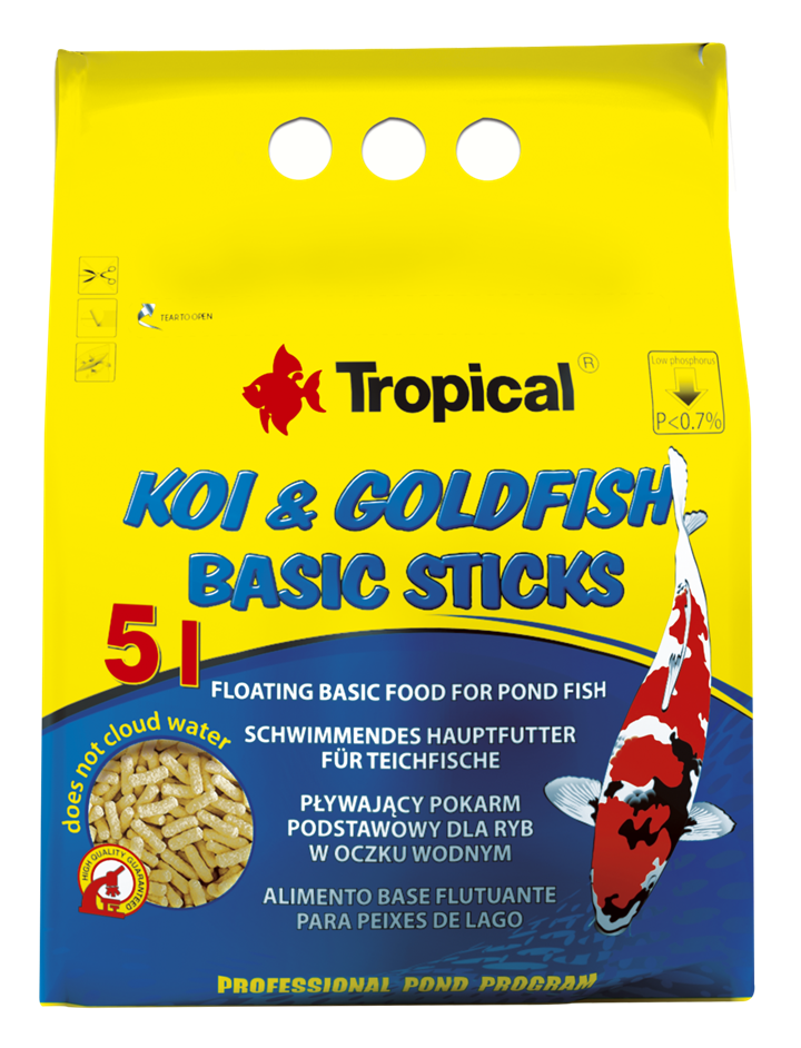 KOI&GOLDFISH BASIC STICKS 80gr