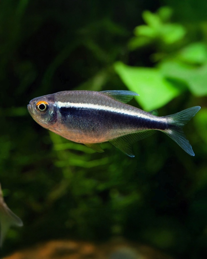Hyphessobrycon Herbertaxelrodi «Tetra Neón Negro»