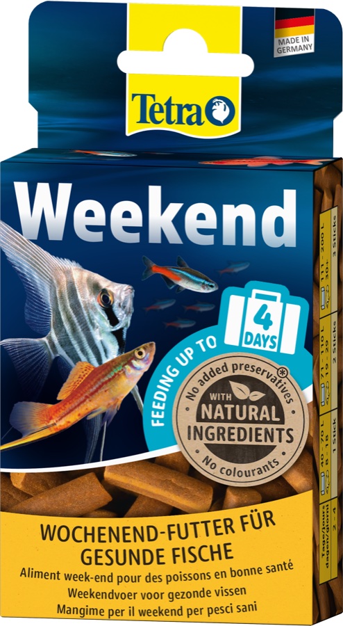 Tetra Weekend 5 Dias – Pack 2 Unidades – Alimento Completo En Gel